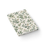 Botanical Eucalyptus Ruled Journal — Floral Lined Notebook for Notes & Planning