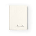 Personalized Ruled Journal – Minimalist Daily Writing Notebook