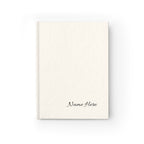 Personalized Ruled Journal – Minimalist Daily Writing Notebook