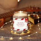 Burn Notice Holiday Spice Candle — 9oz Soy Jar