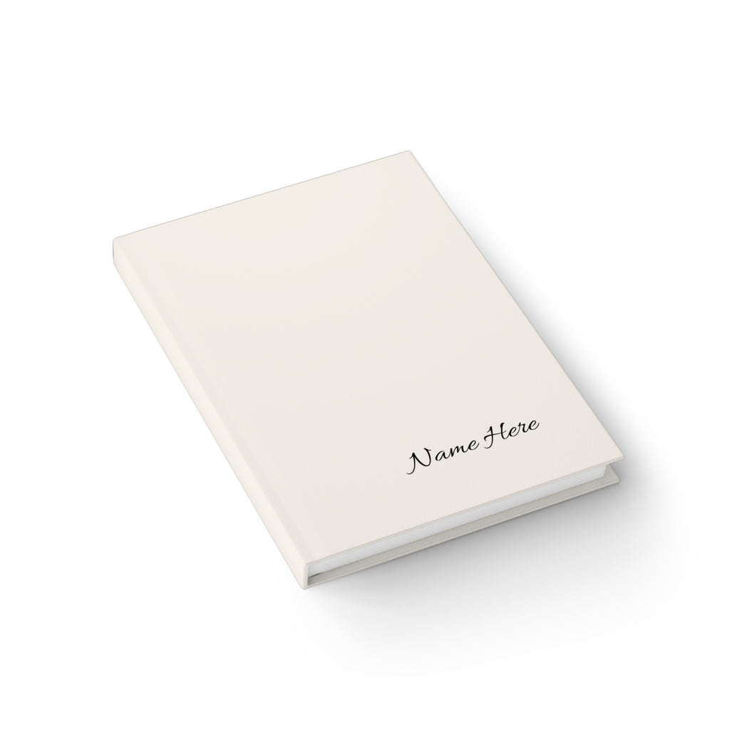 Personalized Ruled Journal – Minimalist Daily Writing Notebook