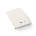 Personalized Ruled Journal – Minimalist Daily Writing Notebook