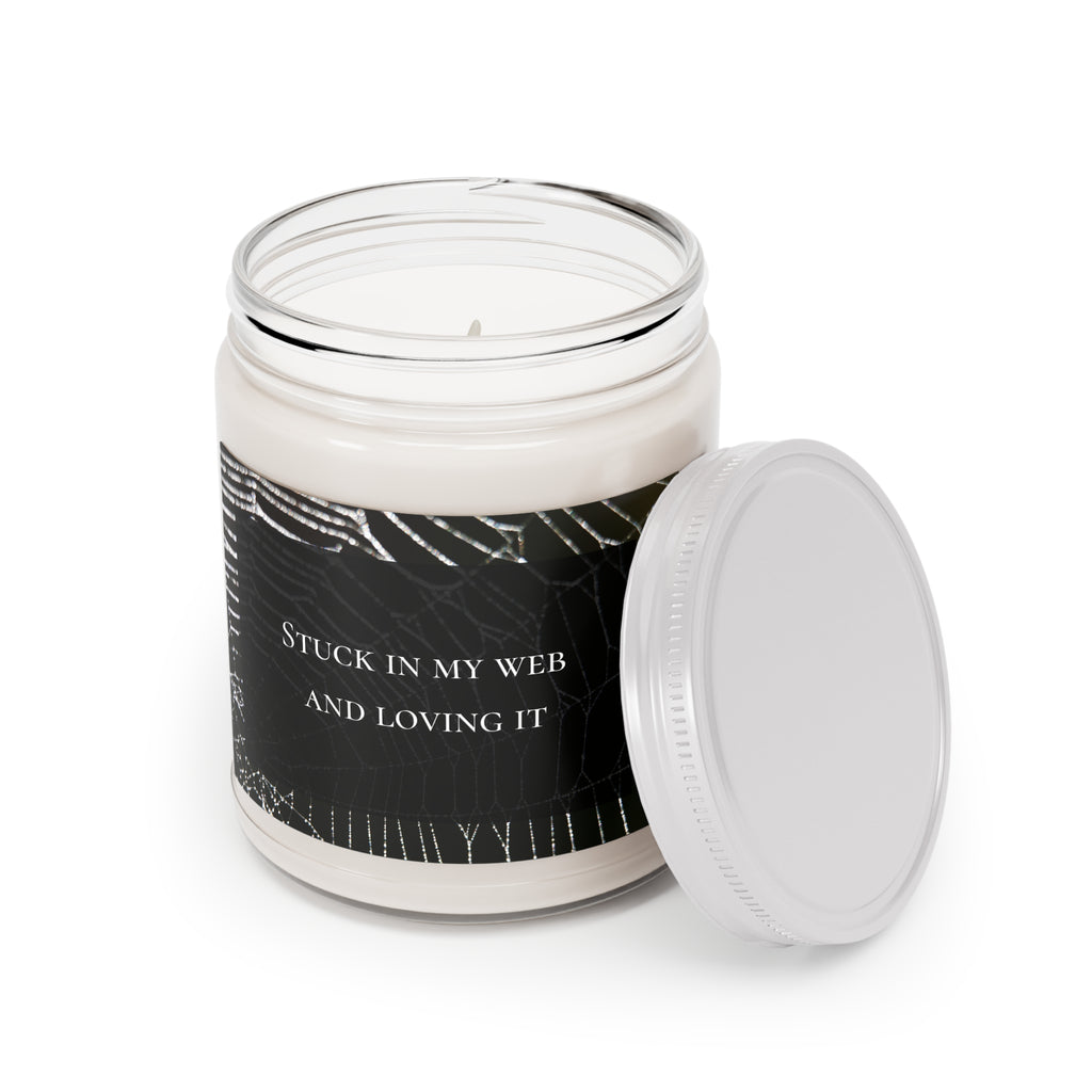 Soy Candle"Stuck in My Web and Loving It" (9oz)
