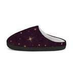 Starry Night Plush House Slippers