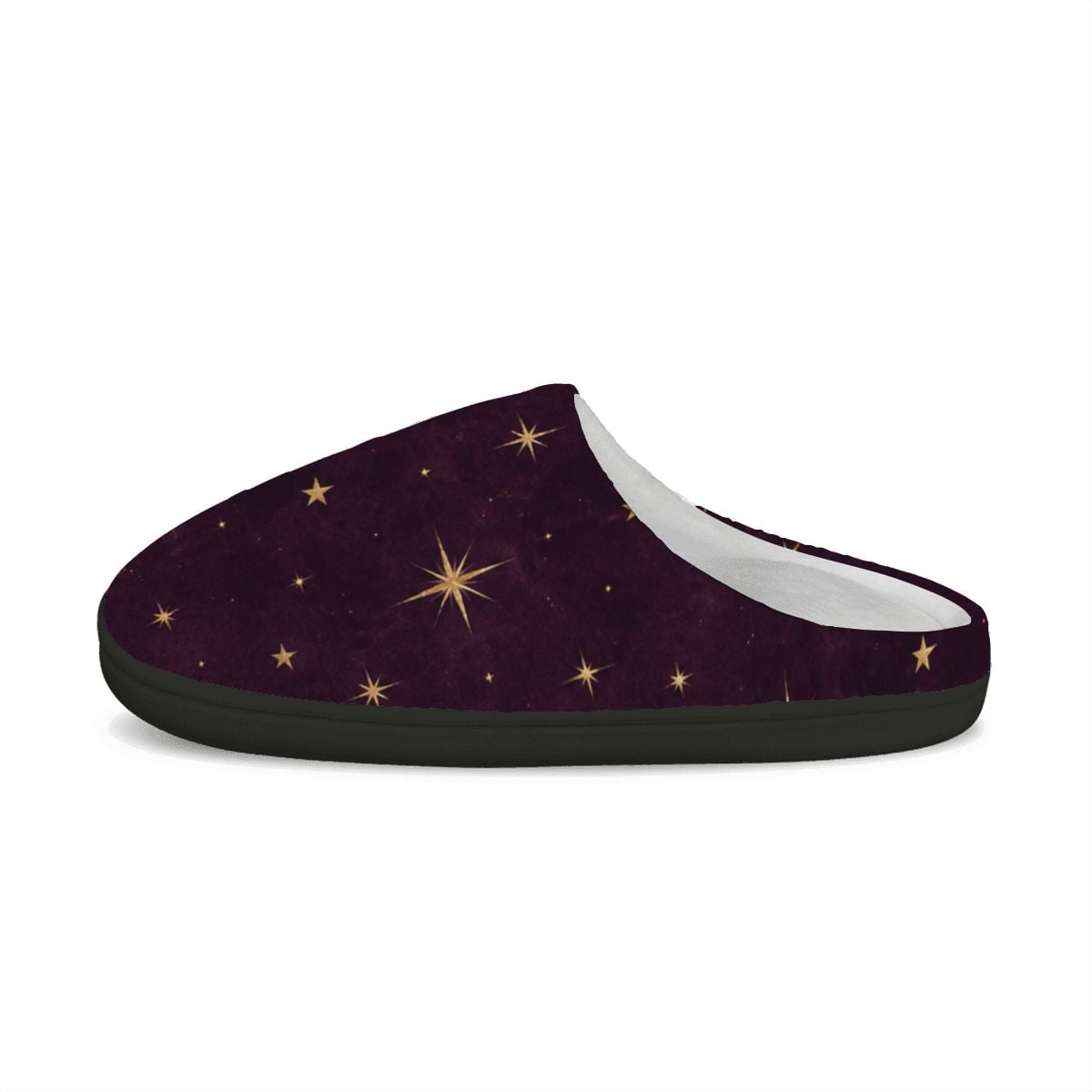 Starry Night Plush House Slippers