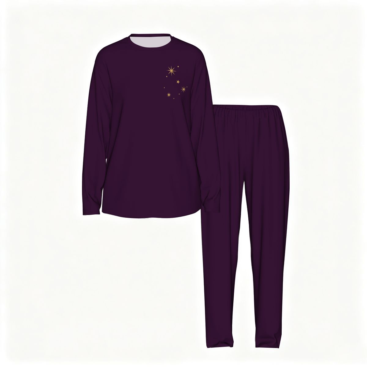Starry Night Women’s Long-Sleeve Pajama Set